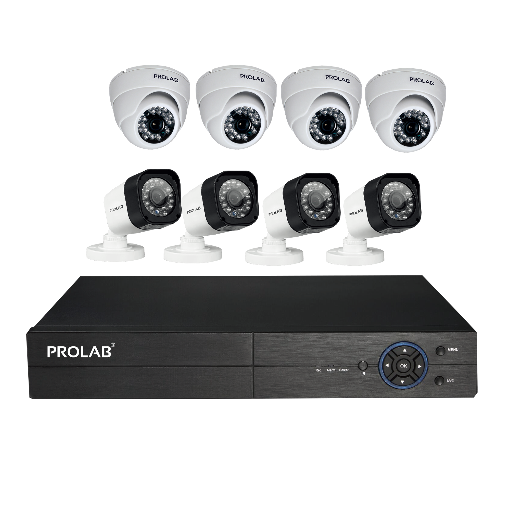 Prolab Super HD Home Security CCTV Kit 8 Channel Prolab